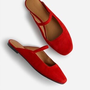 Madewell Greta suede flat